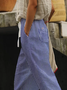 Women Striped Long Pant Casual Spring/Fall Trousers