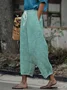 Women Striped Long Pants Casual Spring/Fall Trousers