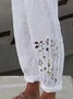 Women Floral Long Pant Casual Spring/Fall Trousers