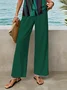 Women Abstract Printing Two-Piece Set Daily Sleeveless Casual Summer Top With Pants Matching Set