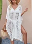 Women Floral Pattern Spring/Fall Cover-up Sexy Lightweight Cardigan