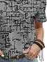 Women Abstract Short Sleeve Tee T-shirt Crew Neck Printing Casual Summer Graphic Tee Top