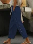 Women Plain Long Pant Casual Spring/Fall Trousers