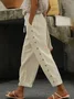 Women Plain Long Pant Casual Spring/Fall Trousers