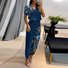 Women Striped Two-Piece Set Daily Short Sleeve Casual Summer Top With Pants Matching Set