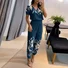 Women Striped Two-Piece Set Daily Short Sleeve Casual Summer Top With Pants Matching Set