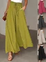 Women Polka Dots Long Pants Casual Spring/Fall Trousers