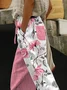 Women Floral Long Pants Casual Spring/Fall Trousers