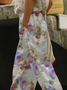 Women Floral Long Pants Casual Spring/Fall Trousers
