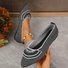 Women's Four Seasons Leisure Ultra-light Flying Mesh Color Matching Shallow Mouth Flat Shoes