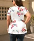 Printing Ethnic Ethnic Geometry T-Shirt