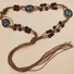 Retro All-match Braided Waist Rope Bohemian Women's Waist Belt Ethnic Belt Korean Style Decorative Casual Waist Chain