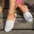Color Block Vintage Pvc Summer Slide Sandals