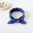 European and American hip-hop silk scarf for women 50cm cotton and linen small square scarf new style niche personality cashew print headscarf waist scarf