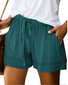 Women Plain Shorts Straight Pants Casual Summer Shorts