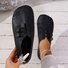 New Soft Leather Flat Casual Shoes For Women In Summer, Simple And Fashionable Large Size Women's Shoes