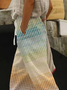 Women Striped Long Pants Casual Spring/Fall Trousers