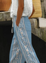 Women Floral Long Pants Casual Spring/Fall Trousers
