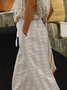 Women Geometric Long Pants Casual Spring/Fall Trousers