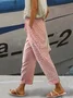 Women Polka Dots Long Pants Casual Spring/Fall Trousers