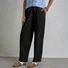 Women Plain Long Elastic Waist Pants Casual Spring/Fall Trousers