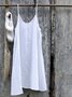 Women Sleeveless Tank Top Camisole Summer Plain Spaghetti Daily Casual Top