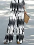 Women Abstract Printing Two-Piece Set Daily Long Sleeve Casual Spring/Fall Top With Pants Matching Set