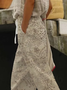 Women Floral Long Pants Casual Spring/Fall Trousers