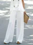 Women Plain Printing Two-Piece Set Daily Sleeveless Casual Summer Multi-Piece Set Matching Set