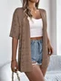 Women Lace Summer Cover-up Vintage Hollow Out Lightweight Cardigan