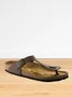New Flat Bottom Trendy Slippers Flip Flops Buckle Women's Large Size Sandals Slippers