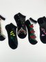 Hot Sale Ladies Short Tube Crystal Stockings Spring And Summer Thin Embroidered Glass Silk Women's Stockings Middle-aged And Elderly Non-slip Socks