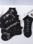 Hot Sale Ladies Short Tube Crystal Stockings Spring And Summer Thin Embroidered Glass Silk Women's Stockings Middle-aged And Elderly Non-slip Socks