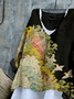 Women Floral Long Sleeve Blouse Spring/Fall Printing V Neck Daily Casual Top