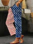 Women Independence Day (Flag) Long Pants Casual Spring/Fall Trousers