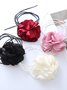 Three-dimensional Flower Strap Rose Necklace Neck Flower Neck Strap Neck Accessory Collar Necklace