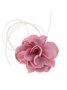 Three-dimensional Flower Strap Rose Necklace Neck Flower Neck Strap Neck Accessory Collar Necklace