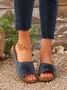 Summer Ladies Outdoor Wedge Heel Three-dimensional Non-slip Flower Slippers Women Sandals Beach Slippers