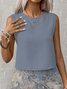 Women Floral Printing Two-Piece Set Daily Sleeveless Casual Summer Multi-Piece Set Matching Set