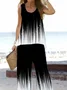 Women Abstract Printing Two-Piece Set Daily Sleeveless Casual Summer Multi-Piece Set Matching Set
