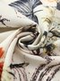 Women Floral Fifth Pants Pant Casual Summer Trousers