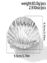 Real Gold Electroplated Headdress Large Shell Hairpin Niche Design Alloy Clip High-end Clip
