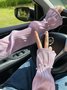 Outdoor Sun Protection Loose Sleeves For Women Anti-ultraviolet Arm Guards Summer Driving Mesh Gloves Thin Lace Ice Sleeves