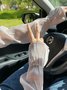 Outdoor Sun Protection Loose Sleeves For Women Anti-ultraviolet Arm Guards Summer Driving Mesh Gloves Thin Lace Ice Sleeves