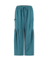 Women Plain Long Elastic Waist Pants Casual Spring/Fall Trousers