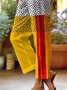 Women Abstract Long Pants Casual Spring/Fall Trousers