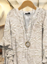 Women Floral Half Sleeve Shirt Summer Printing V Neck Daily Casual Top