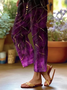 Women Abstract Long Pants Casual Spring/Fall Trousers