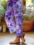 Women Floral Long Pants Casual Spring/Fall Trousers