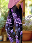 Women Floral Long Pants Casual Spring/Fall Trousers